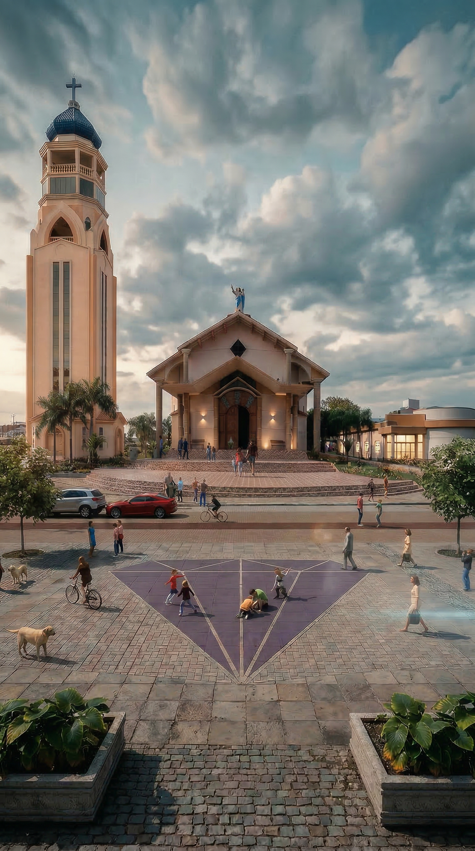 Requalificação Urbana — Praça Central de Ametista do Sul