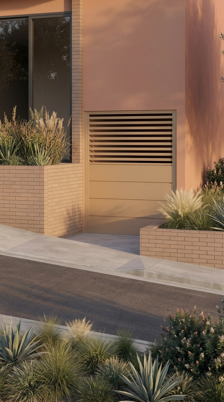 Fachada — Acesso garagem